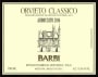 Barbi Vini Orvieto Classico 2016  Front Label