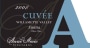 Anne Amie Cuvee A Amrita 2008  Front Label