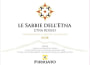 Firriato Le Sabbie dell'Etna Etna Rosso 2015  Front Label