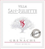 Villa San-Juliette Paso Robles Grenache 2010 Front Label