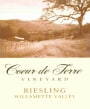 Coeur de Terre Vineyard Riesling 2014  Front Label