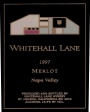 Whitehall Lane Napa Valley Merlot 1997  Front Label
