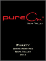 PureCru Napa Valley Purety White 2012  Front Label