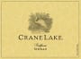 Crane Lake Cellars Shiraz 2012  Front Label