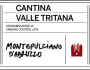 Cantina Valle Tritana Montepulciano d'Abruzzo 2018  Front Label