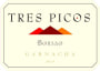 Borsao Tres Picos Garnacha 2014 Front Label