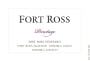 Fort Ross Vineyard Pinotage 2013  Front Label