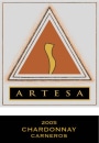 Artesa Carneros Chardonnay 2005  Front Label
