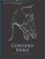 Corsiero Nero Nero di Troia 2015  Front Label