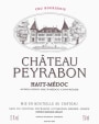 Chateau Peyrabon Haut-Medoc 2001  Front Label