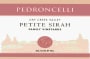 Pedroncelli Dry Creek Valley Family Vineyards Petite Sirah 2005  Front Label