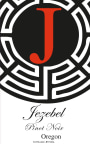 Willful Jezebel Pinot Noir 2015  Front Label