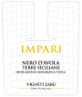 Farnese Vigneti Zabu Impari Nero d'Avola 2013  Front Label