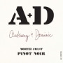 Anthony & Dominic Pinot Noir 2015  Front Label