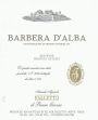 Bruno Giacosa Falletto Barbera d'Alba 2016  Front Label