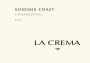 La Crema Sonoma Coast Chardonnay (375ML half-bottle) 2021  Front Label
