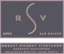 Robert Sinskey SLD Estate Cabernet Sauvignon 2002  Front Label