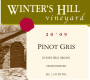 Winter's Hill Vineyard Estate Pinot Gris 2009  Front Label