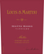Louis Martini Monte Rosso Vineyard Malbec 2015 Front Label