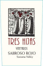 Tres Hijas Sabroso Rojo 2014  Front Label