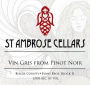 St. Ambrose Cellars Vin Gris 2015 Front Label
