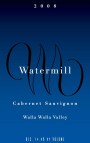 Watermill Walla Walla Valley Cabernet Sauvignon 2008  Front Label