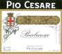 Pio Cesare Barbaresco 1986  Front Label