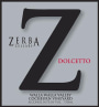 Zerba Cellars Dolcetto 2014 Front Label