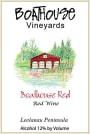 Boathouse Vineyards Boathouse Red 2013  Front Label