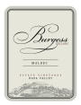 Burgess Malbec 2013  Front Label