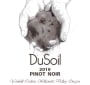 DuSoil Wines Pinot Noir 2019  Front Label