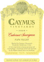 Caymus Napa Valley Cabernet Sauvignon (1 Liter Bottle) 2020 Front Label