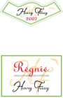 Henry Fessy Beaujolais Regnie 2007  Front Label