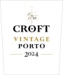 Croft Vintage Port (375ML half-bottle) 2024 Front Label