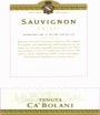 Ca' Bolani Friuli Aquileia Sauvignon Superiore 2013  Front Label