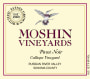 Moshin Vineyards Russian River Valley Pinot Noir 2014  Front Label