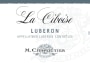 M. Chapoutier  Luberon La Ciboise Blanc 2013  Front Label