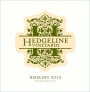 Hedgeline Vineyards Riesling 2013  Front Label