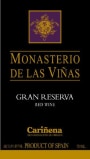 Grandes Vinos Y Vinedos Monasterio de las Vinas Gran Reserva 2005  Front Label