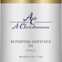 A. Christmann Riesling Reiterpfad Hofstuck Grosses Gewachs 2017  Front Label