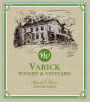 Varick Winery & Vineyard Seyval Blanc 2016  Front Label