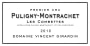 Vincent Girardin Puligny-Montrachet Les Combettes Premier Cru 2010  Front Label