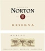 Bodega Norton Reserva Merlot 2005  Front Label