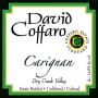 David Coffaro Estate Vineyard Carignan 2017  Front Label
