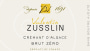 Valentin Zusslin Cremant d'Alsace Zero Brut Front Label