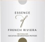 Essence Of French Riviera  Mediterranee Rose 2018  Front Label