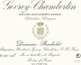 Domaine Bachelet Gevrey-Chambertin Vieilles Vignes 2001  Front Label