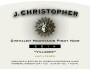J. Christopher Villages Pinot Noir 2014  Front Label