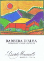 Bartolo Mascarello Barbera d'Alba 2014  Front Label