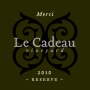 Le Cadeau Vineyard Merci Reserve Pinot Noir 2010  Front Label